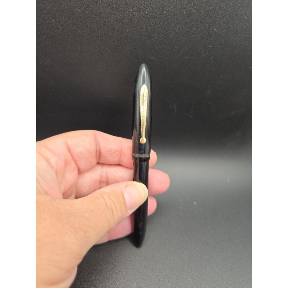 SHEAFFER CRAFTSMAN, Black, FEATHER TOUCH 5 NIB, Fountain Pen Not Tested